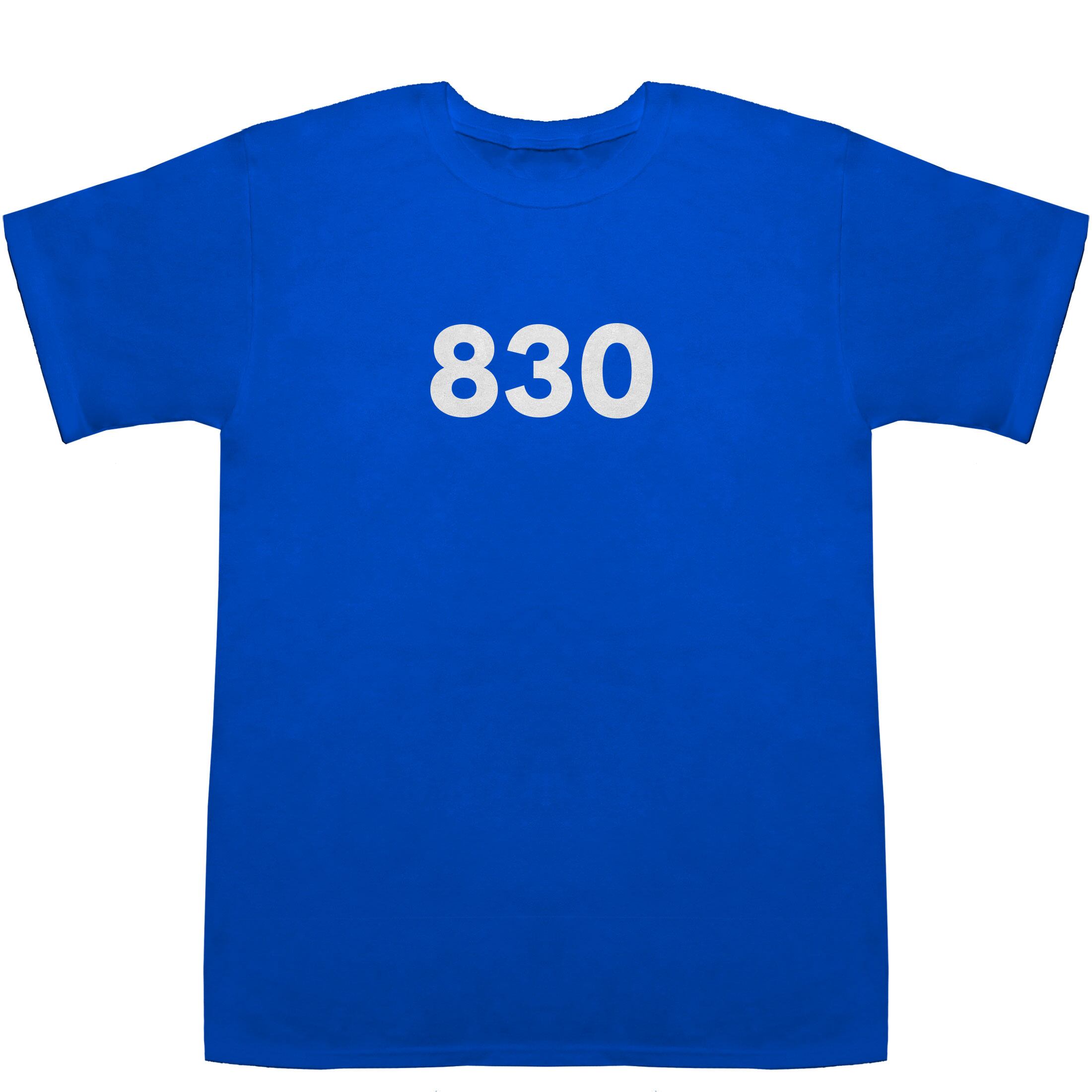 830 T-shirts【Tシャツ】【数字】【番号】 | PAY ID 830 T-shirts【Tシャツ】【数字】【番号】 | PAY ID
