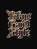 16oz LIMITED TOKYO GANG STYLE PLATE LOGO HOODIE（GOLD）