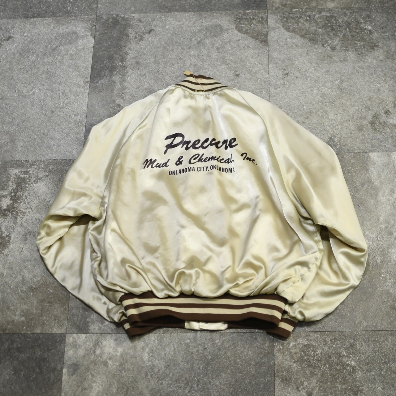 80's KING LOUIE satin varsity Jacket