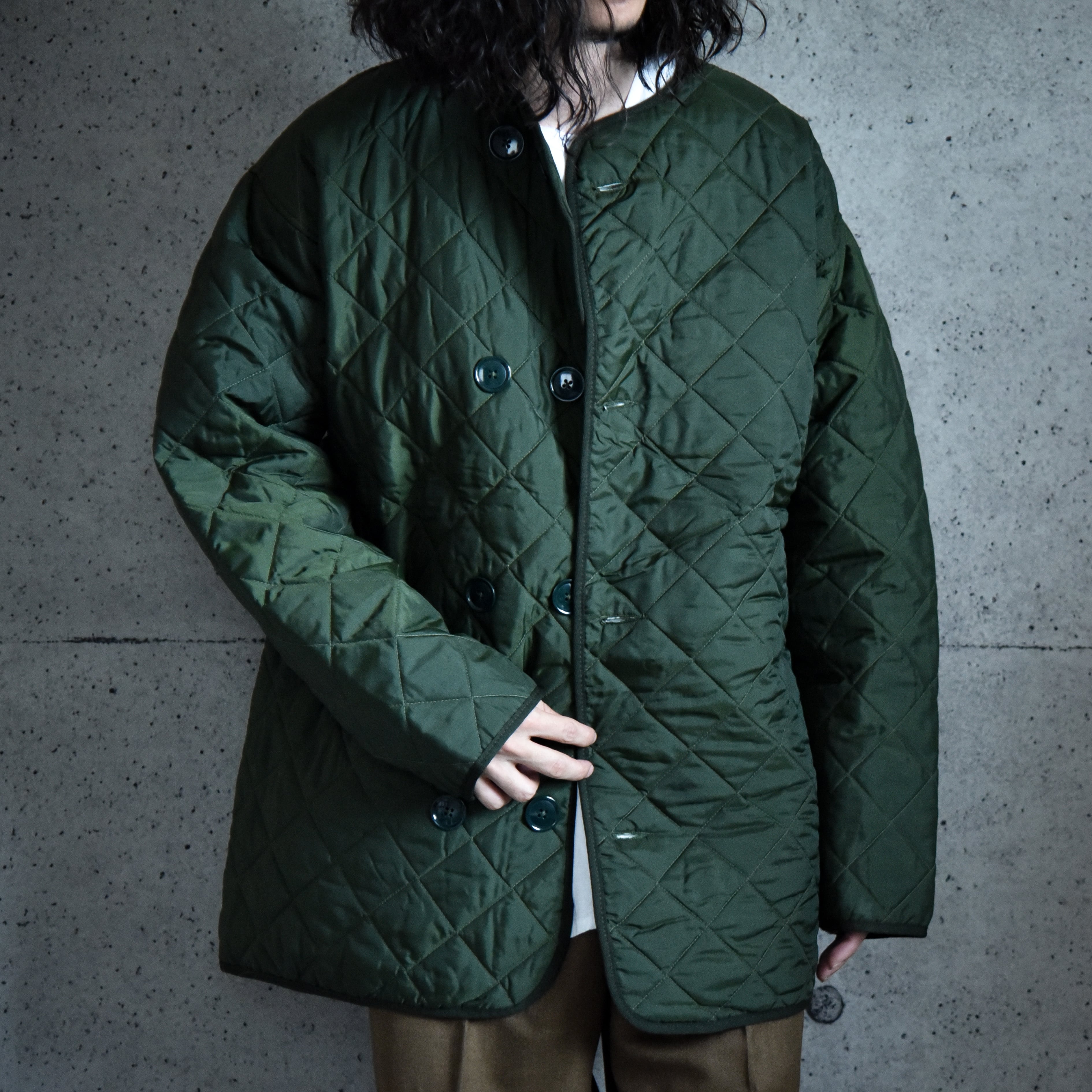 DEAD STOCK】British Army Quilting Liner Jacketイギリス軍 キルト