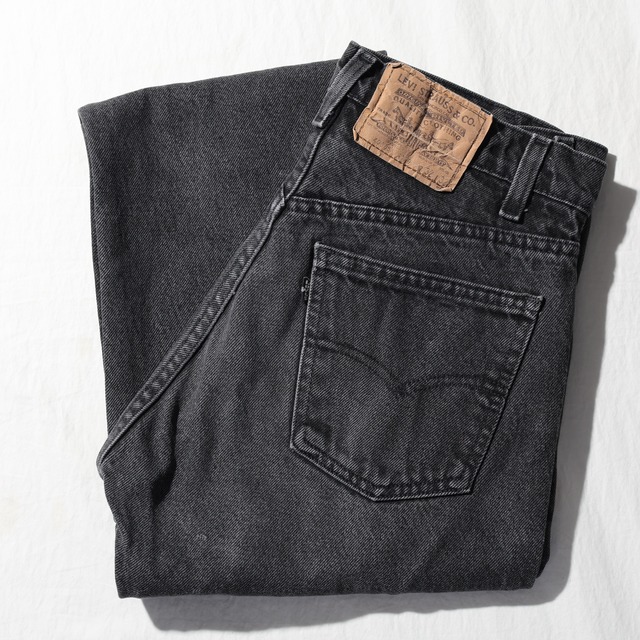 美品 32×32 Levi’s 505 黒タブ USA 97年 サルファーブラック デニムパンツ リーバイス