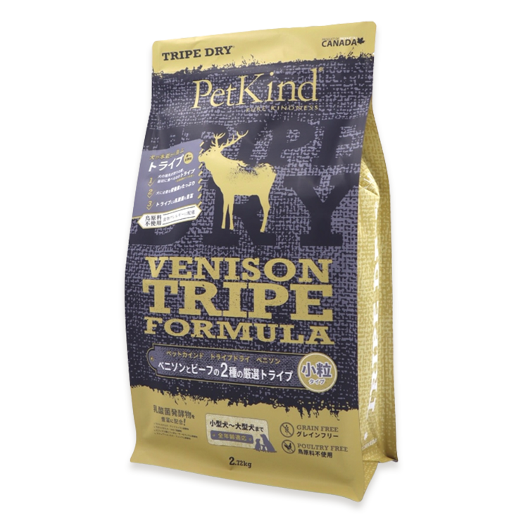 ベニソントライプ【小粒】 2.72Kg　◇ペットカインド トライプドライ PETKIND