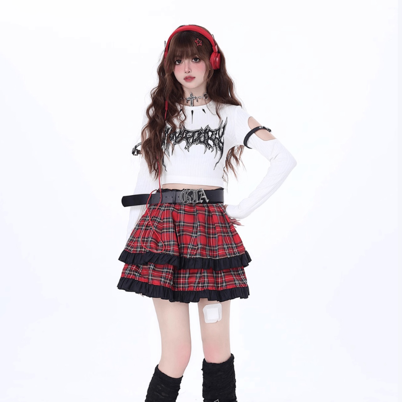 高品質の激安 天使と悪魔 ミニスカート CRAZYGIRL ファッション サブカル系 ワンピース
