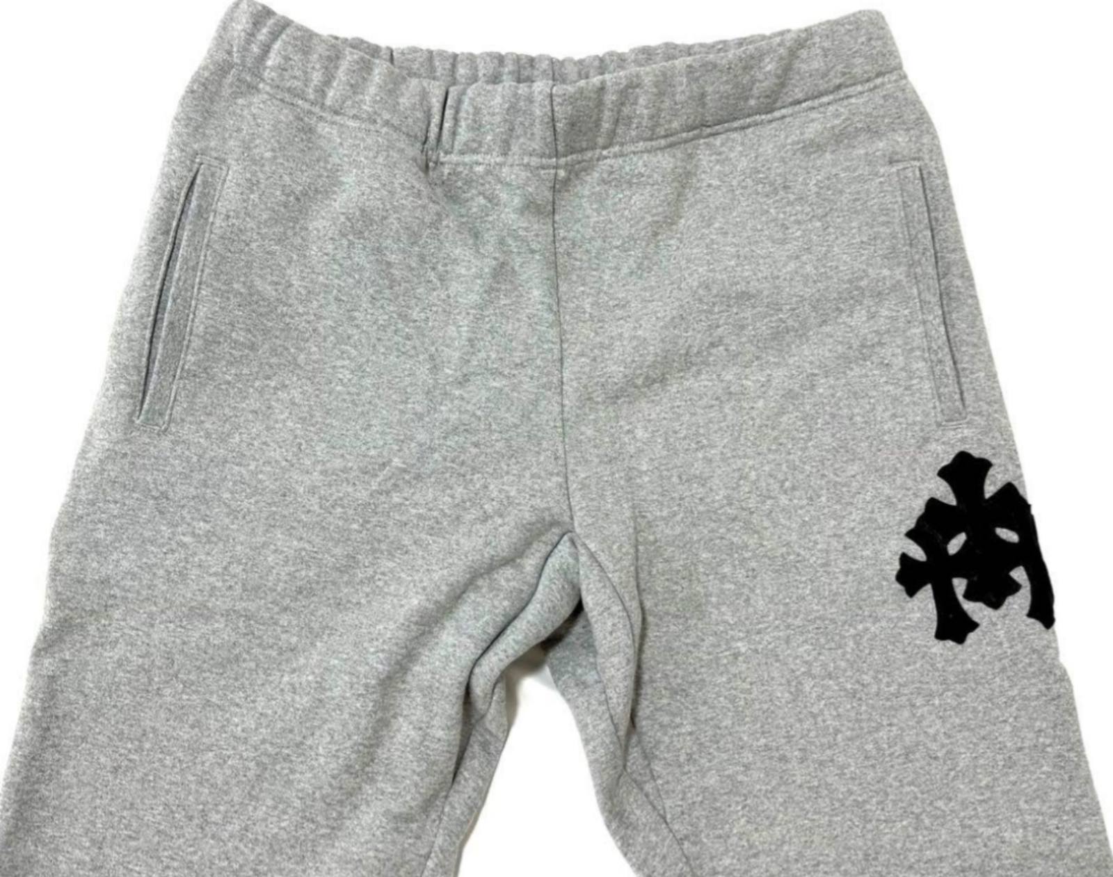 CHROME HEARTS クロムハーツ クロスレザーパッチ パンツ