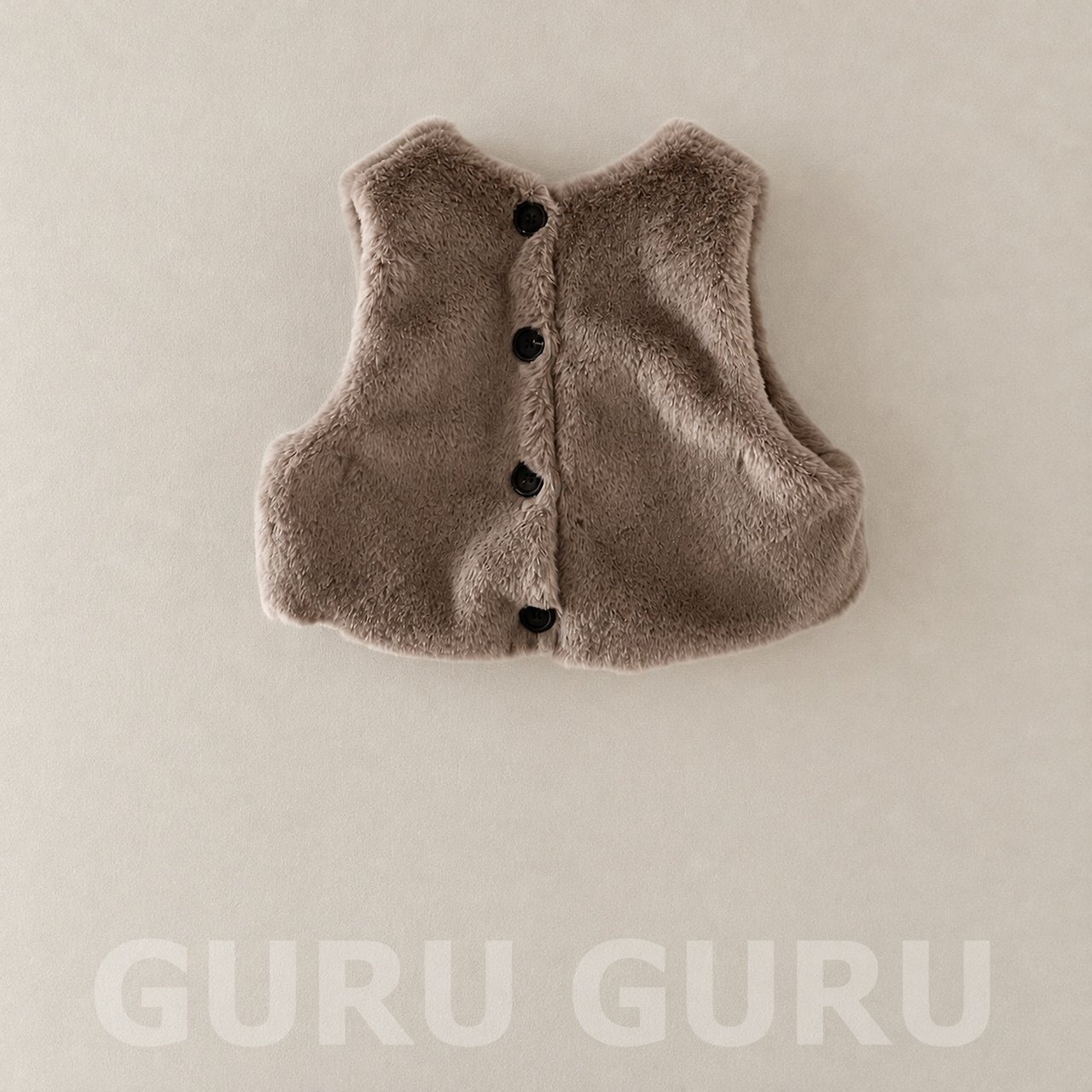 GURUGURU［取寄］cozy fur vest 26winter