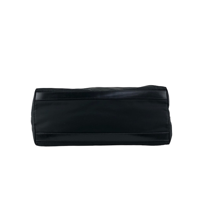 PRADA プラダ ハンドバッグ ブラック トライアングルロゴ ナイロン トートバッグ vintage ヴィンテージ オールド ifsugc