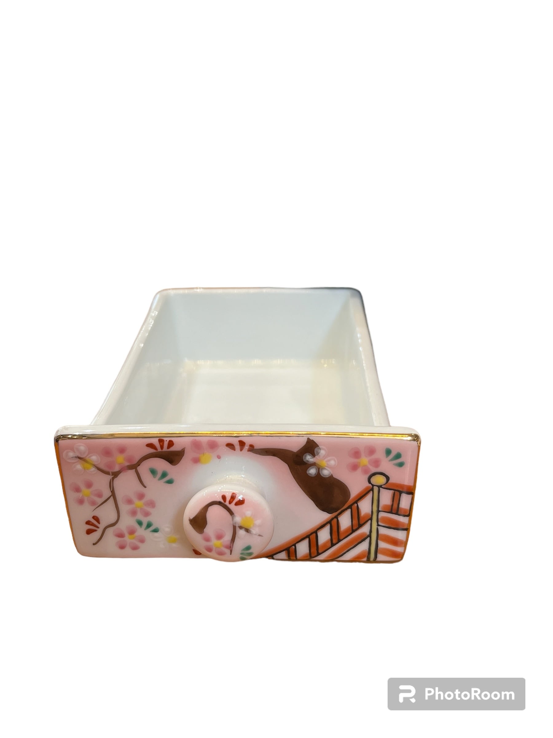 花式部留三段木箱セット引き出し陶器 | 和光カタヤマ