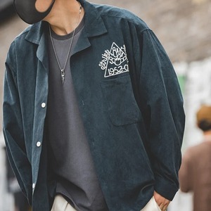【UNISEX】Bowling Embroidery Shirt