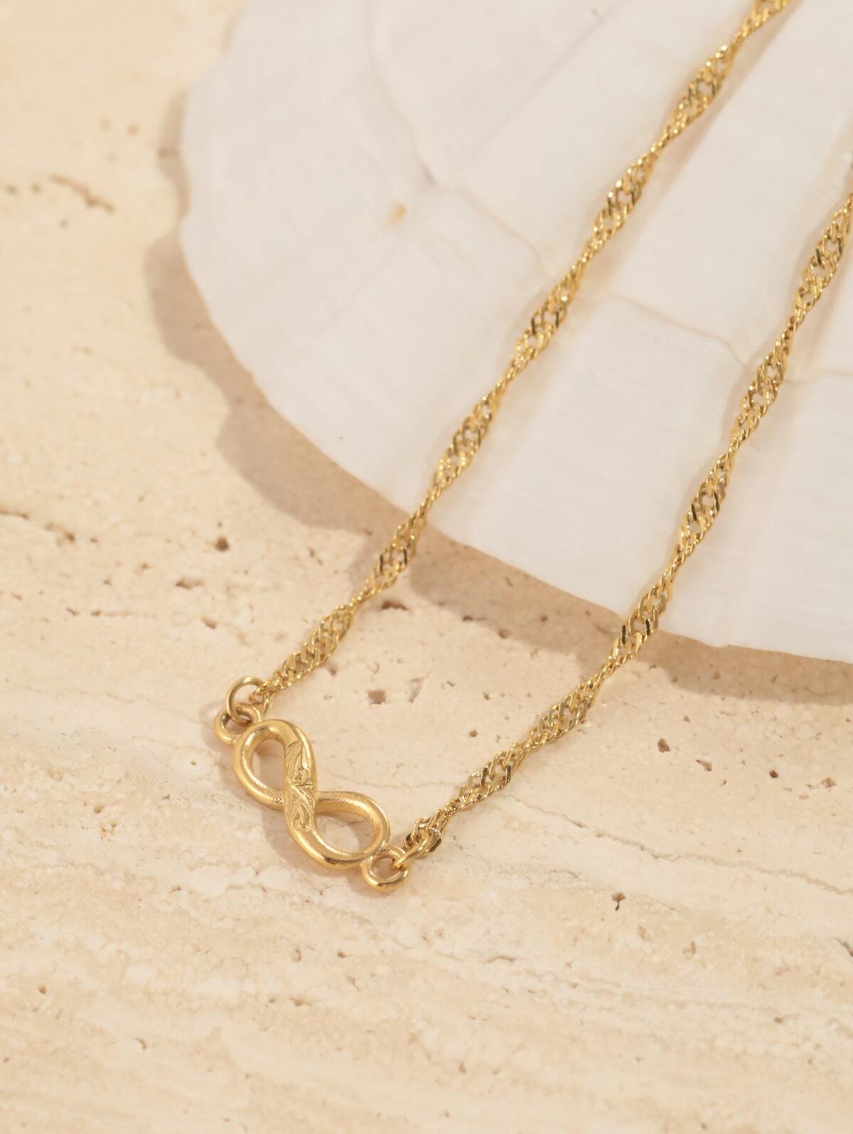 screw 】 316L hawaiian infinity anklet #a17 | rani