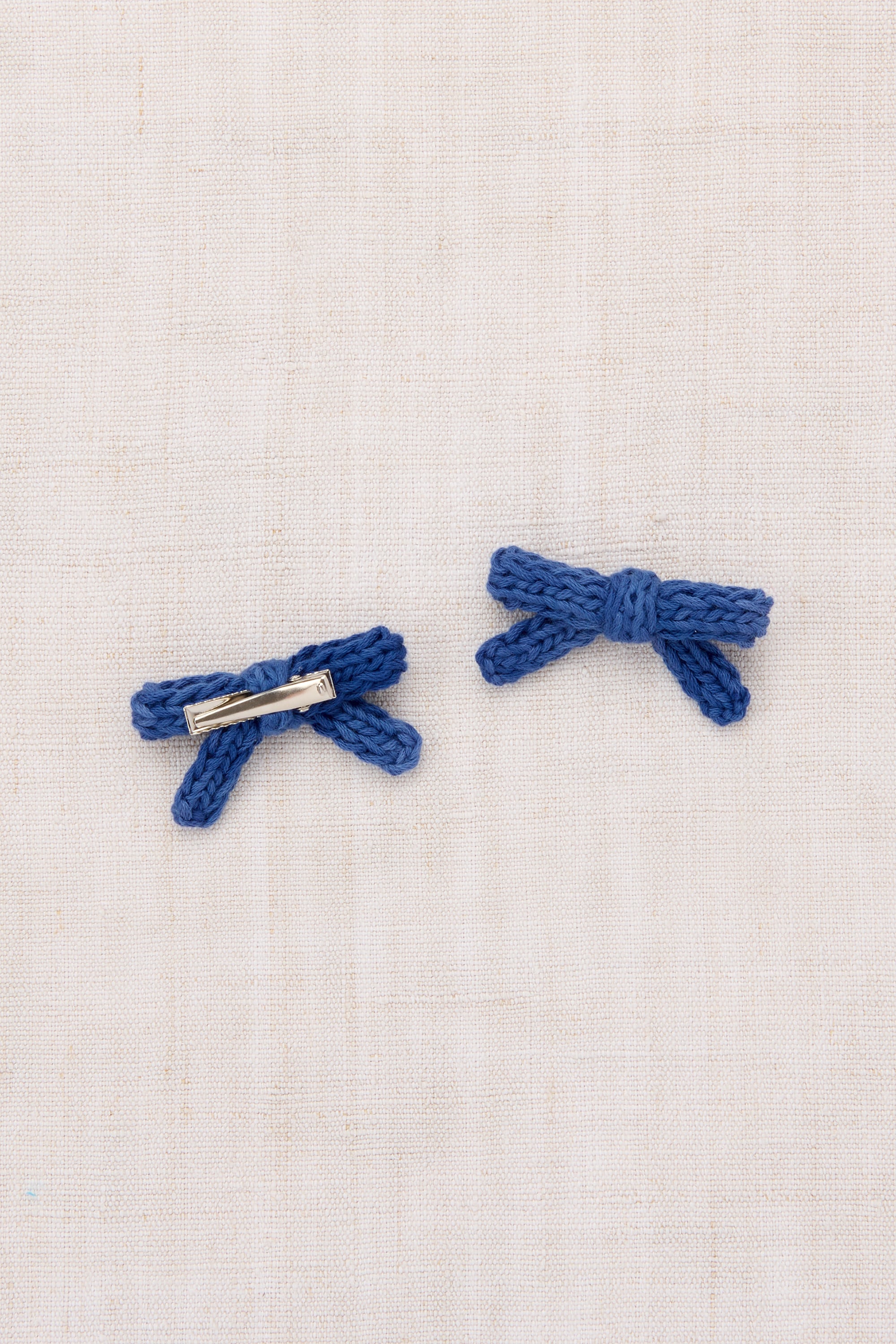 Misha&Puff 26SS 〉 GOLDIE BOW SET / BLUE RIBBON | 世界の子供服