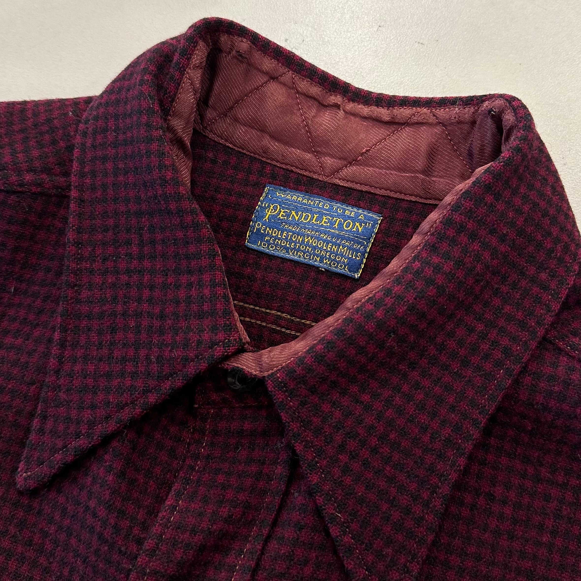40s ペンドルトン　PENDLETON WOOLENMILLS 40s Pendleton Wool Shirt | VOSTOK