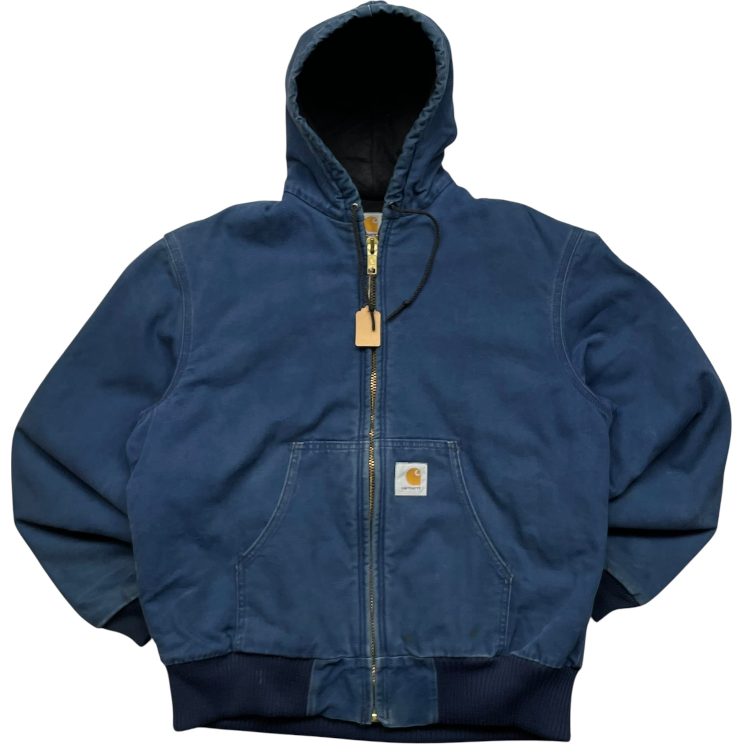 《L》 Carhartt カーハート アクティブジャケット ワークジャケット ネイビー 90年代 vintage no.8920