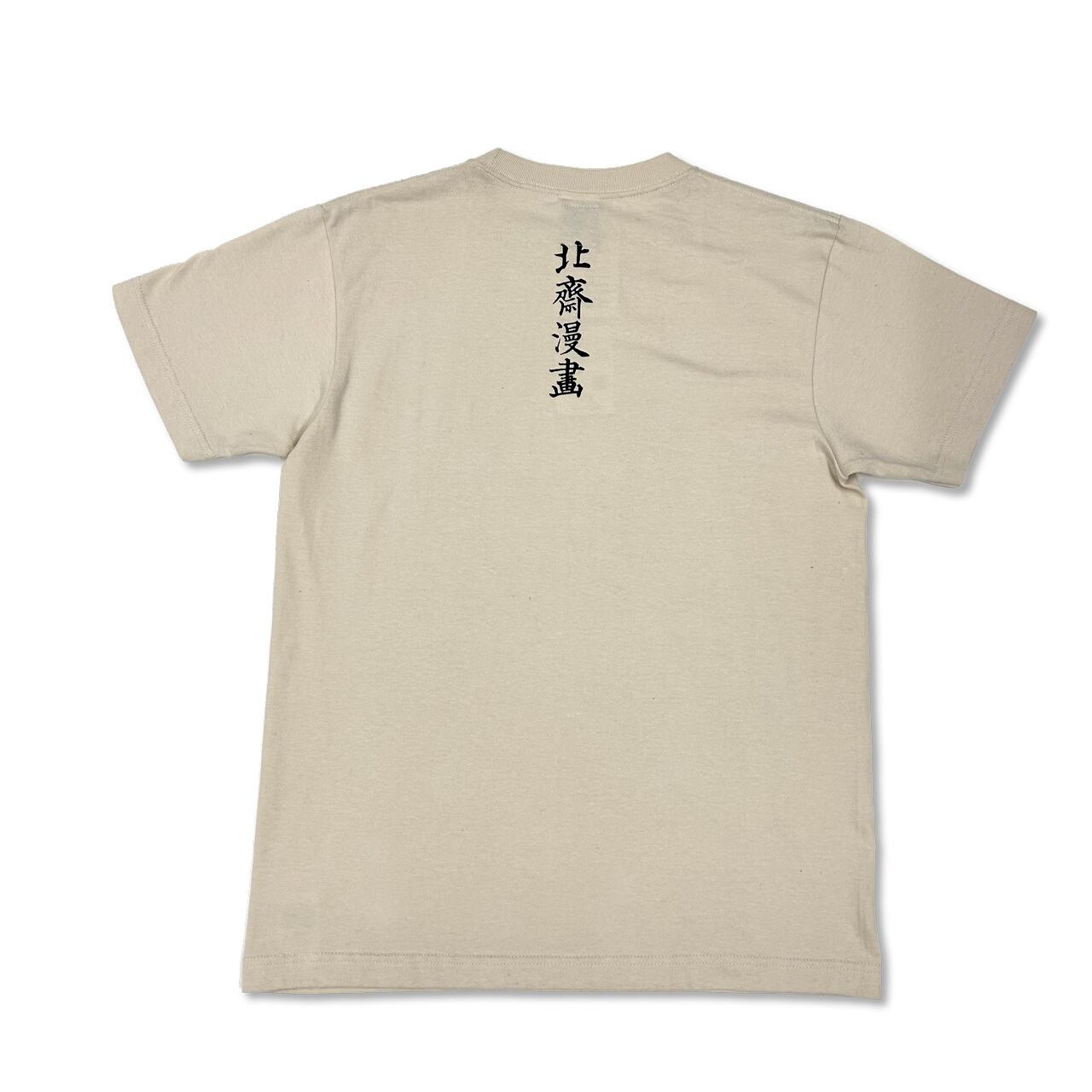 北斎漫画Tシャツ 百面相-参 ツリメ 703006 葛飾北斎 KATSUSHIKA