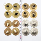 ベリーダンス ジル 全4組 まとめ売り 金 銀 フィンガーシンバル ミニシンバル 小物 小道具 ペア 両手 楽器 ダンス小物 イベント 練習 レッスン ステージ 民族舞踏 ゴールド系 シルバー系