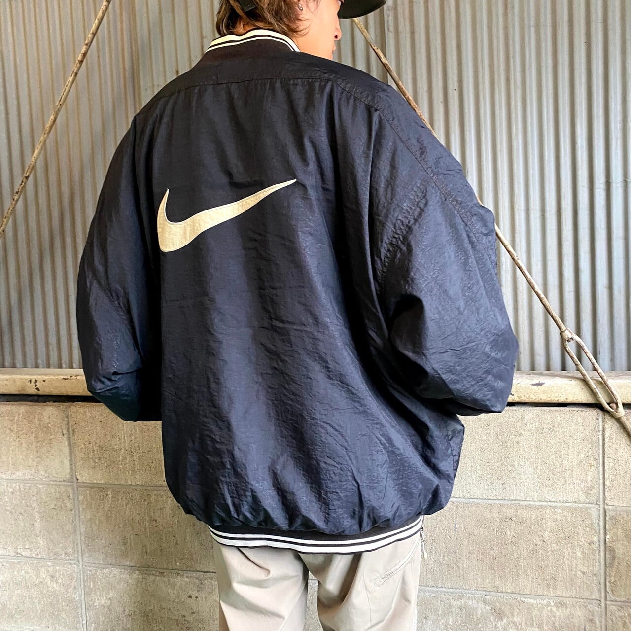 ビッグサイズ 90年代〜00年代前半 NIKE ナイキ ハーフジップ ビッグス