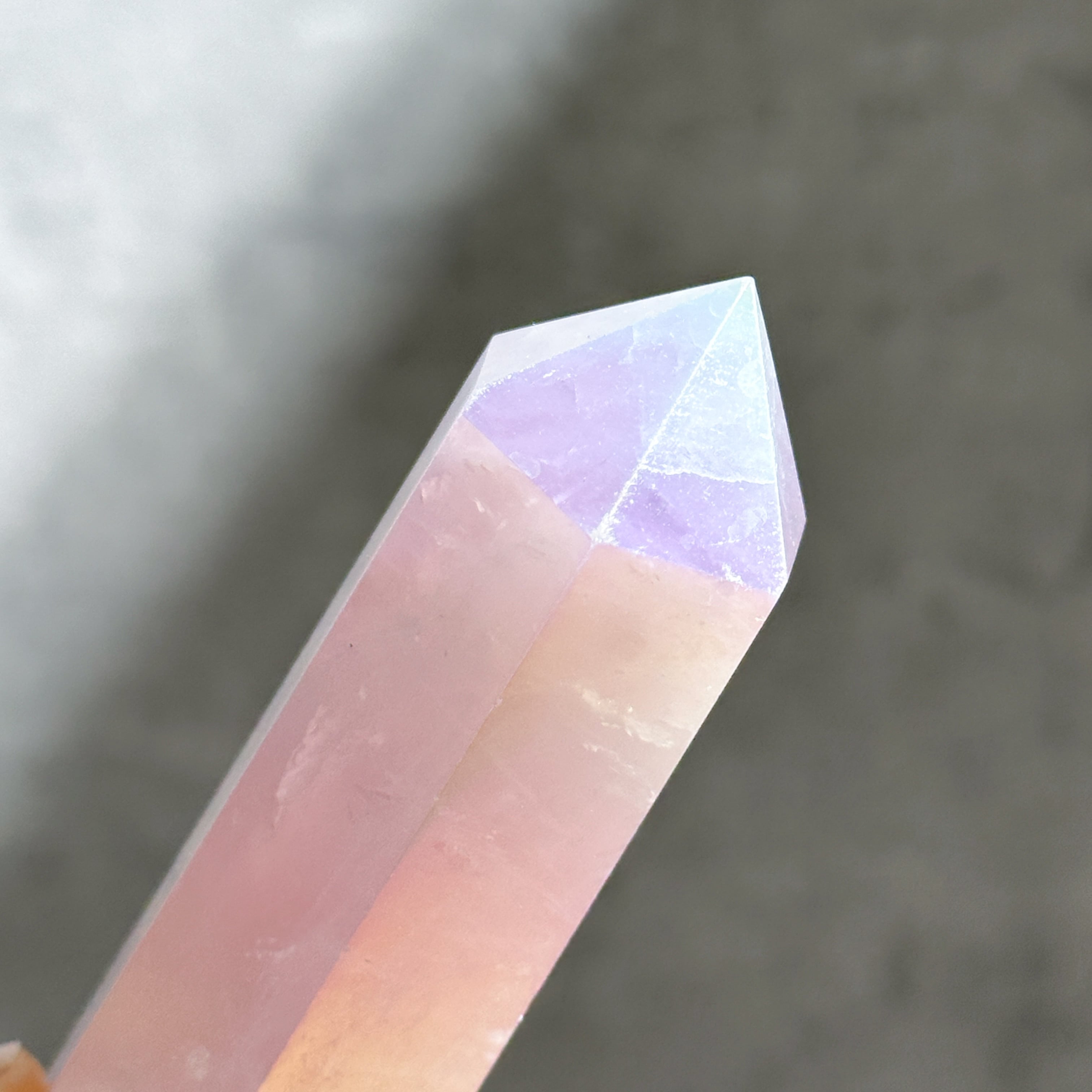 エンジェルオーラローズクォーツ タワー22✧ Angel Aura Rose Quartz