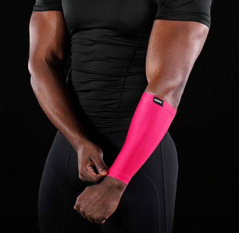 SLEEFS フォアアームスリーブ ピンク S/Mサイズ