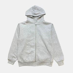 Los Angeles Apparel 14oz Heavy Fleece Zip Hoodie - Ash