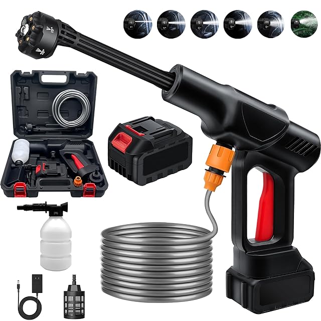 折りたたみ式で業界最高8MPa・2025年新登場】 高圧洗浄機 コードレス