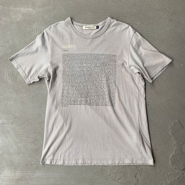 UNDERCOVER / "neoboy" Patty Smith T-shirt