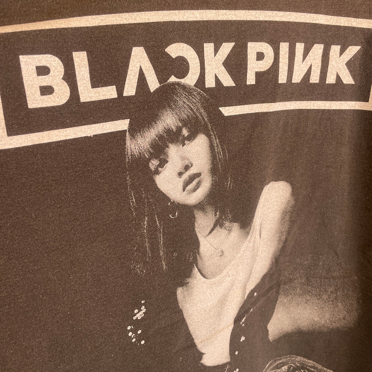 Vintage BLACK PINK TEE Thai boot