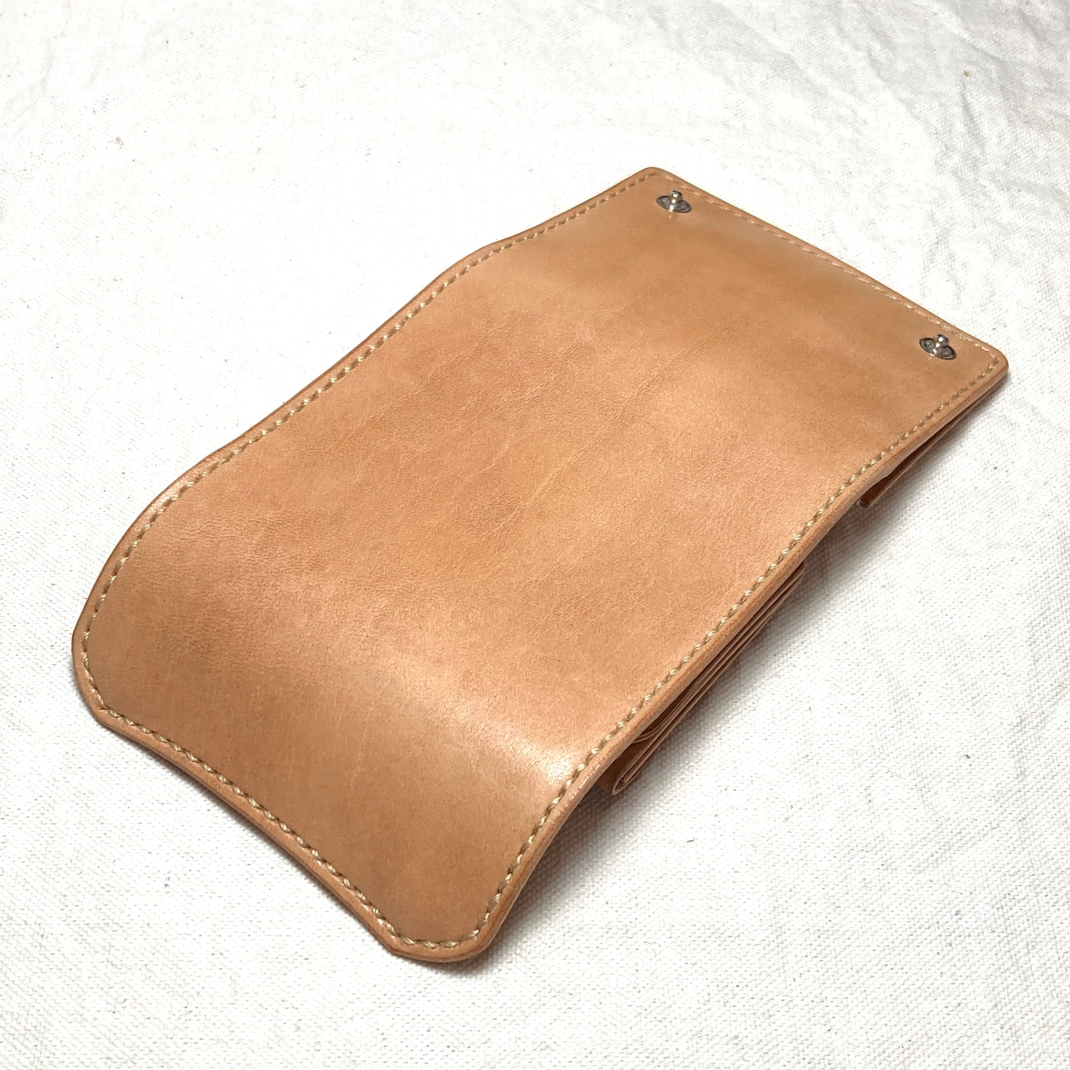 栃木レザー 三つ折り財布 本革 ミニ財布 コンパクト財布 小さい財布