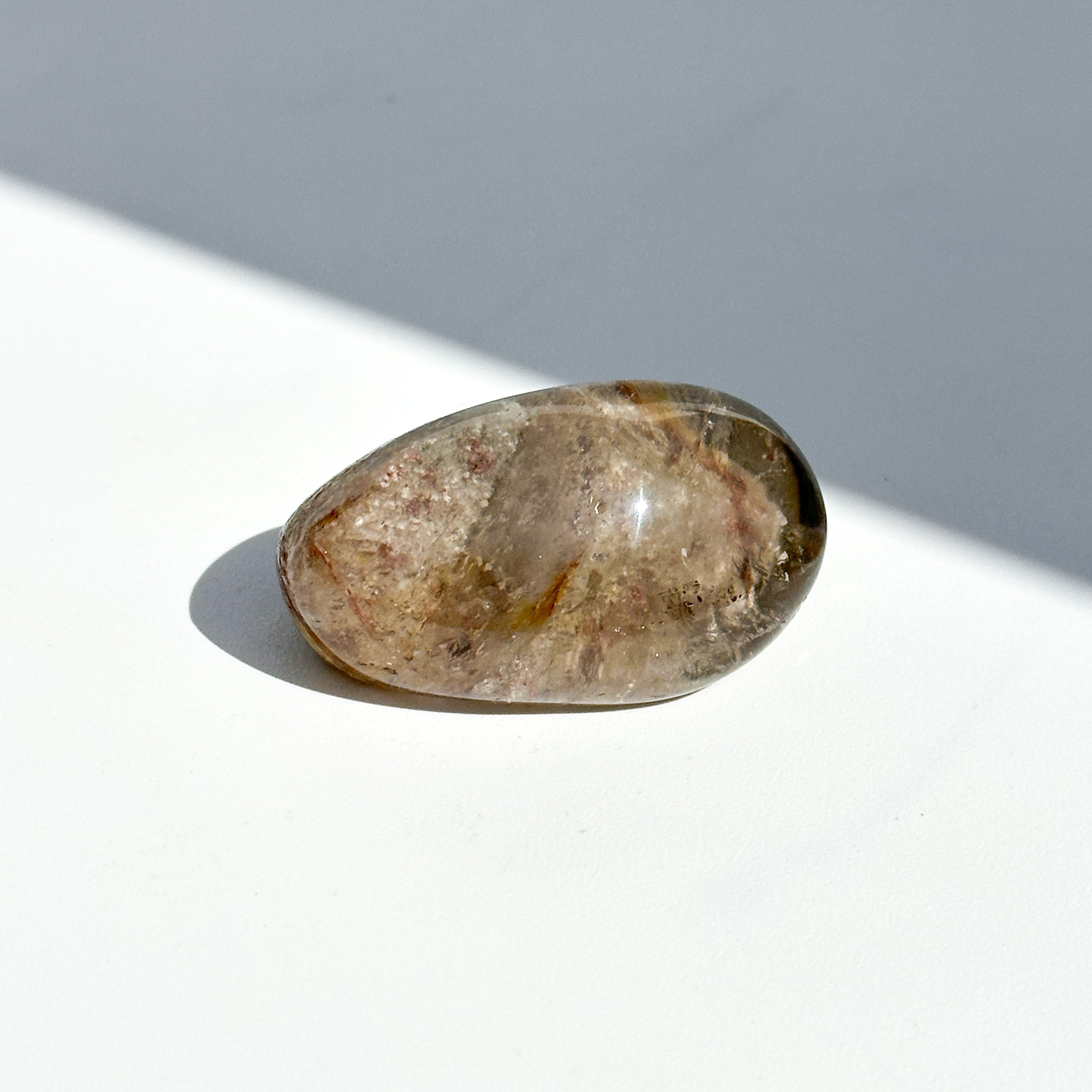 ミナスジェライス産ガーデンクォーツ レンズ41◇Garden Quartz◇天然石・鉱物・パワーストーン・インテリア
