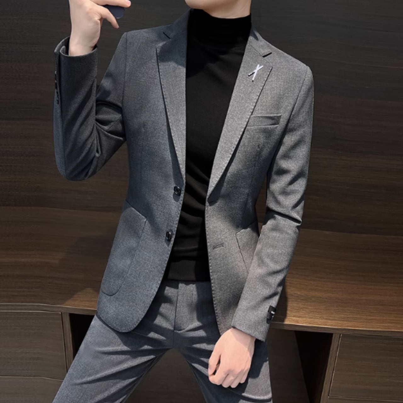 ビジネスフォーマルスーツジャケット(2color) M0156