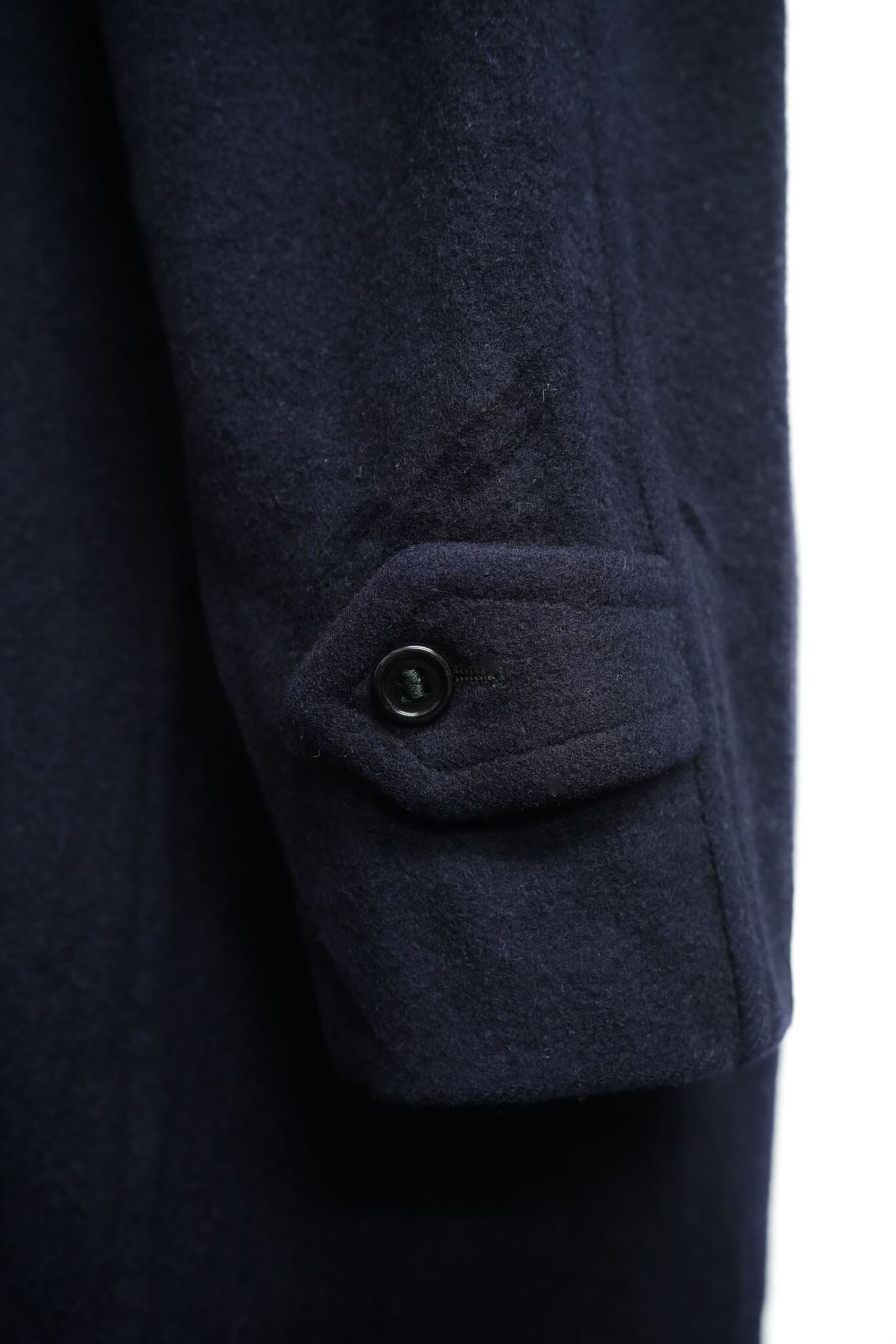 80's “Burberrys” Wool & Camelhair Balmacaan Coat – Made in England