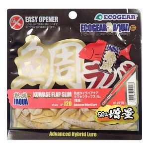 【特価処分】エコギア 熟成タイラバアクア クワセフラップスリム増J20