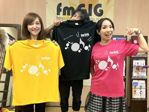 fm GIG オリジナル公式Tシャツ