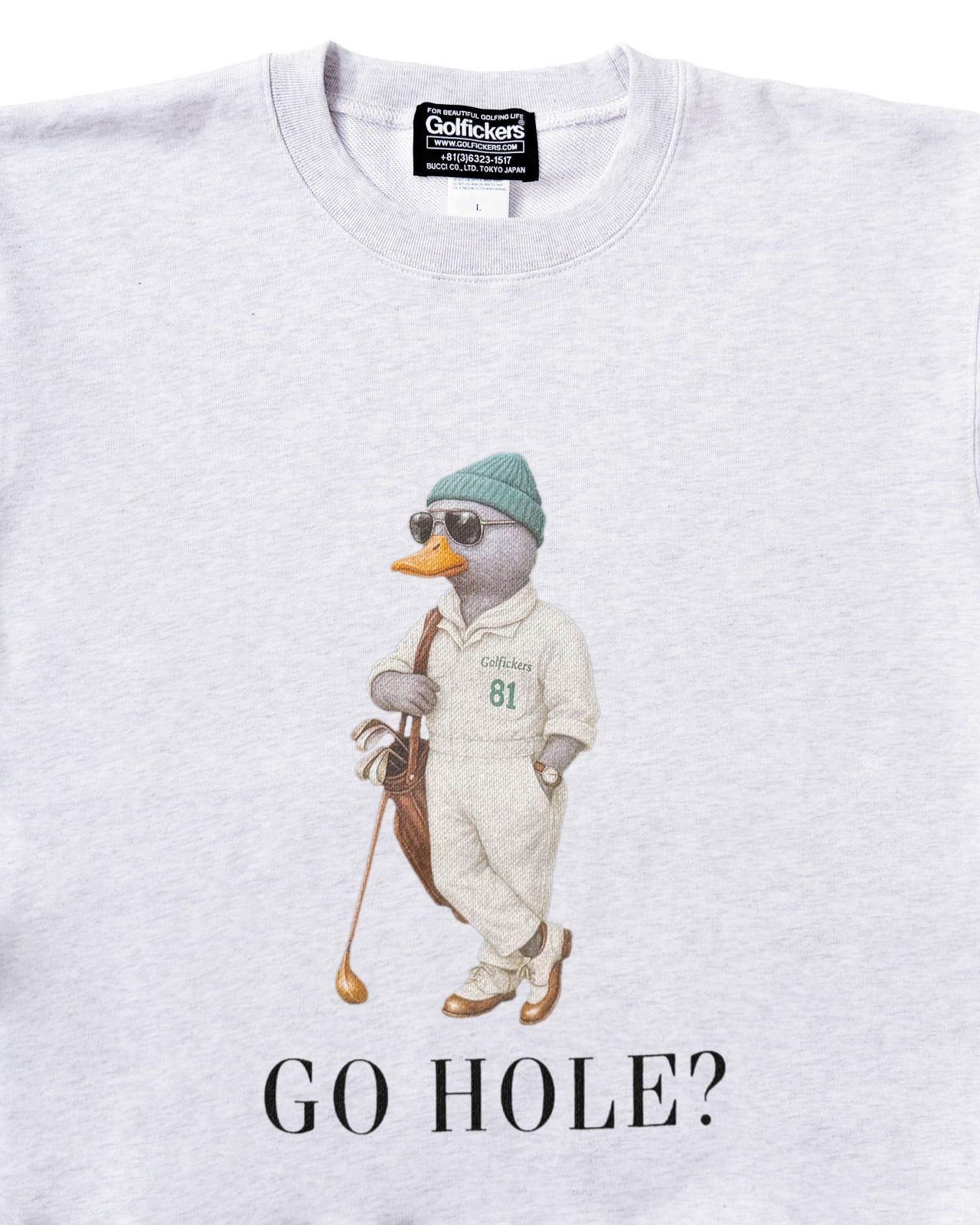 HOLE 635] G-sweat 2026 -Gray- ☆予約商品 | Golfickers
