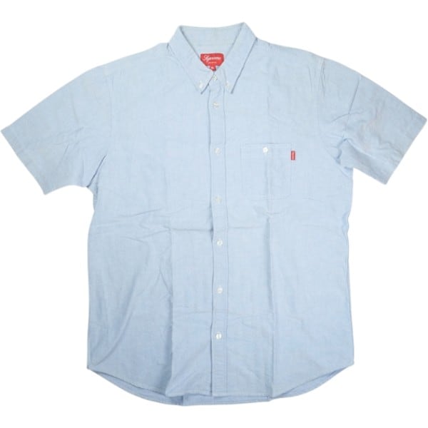 Size【XL】 SUPREME シュプリーム S/S Oxford Shirt Light Blue 半袖