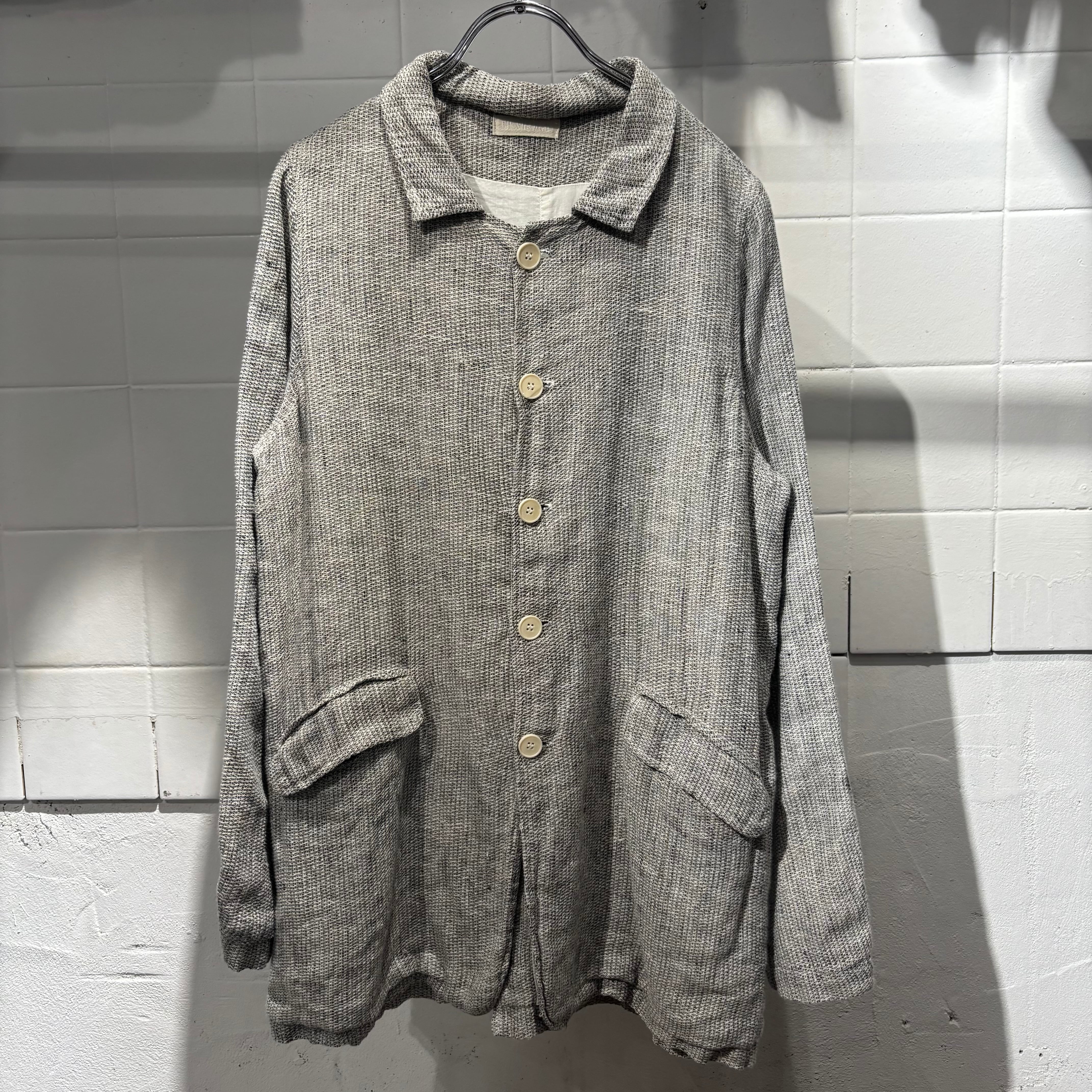 90s CP SHADES リネン カバーオール ジャケット USA製 90S CP SHADERS LINEN COVER-ALL JACKET | BerBerJin / & BerBerJin