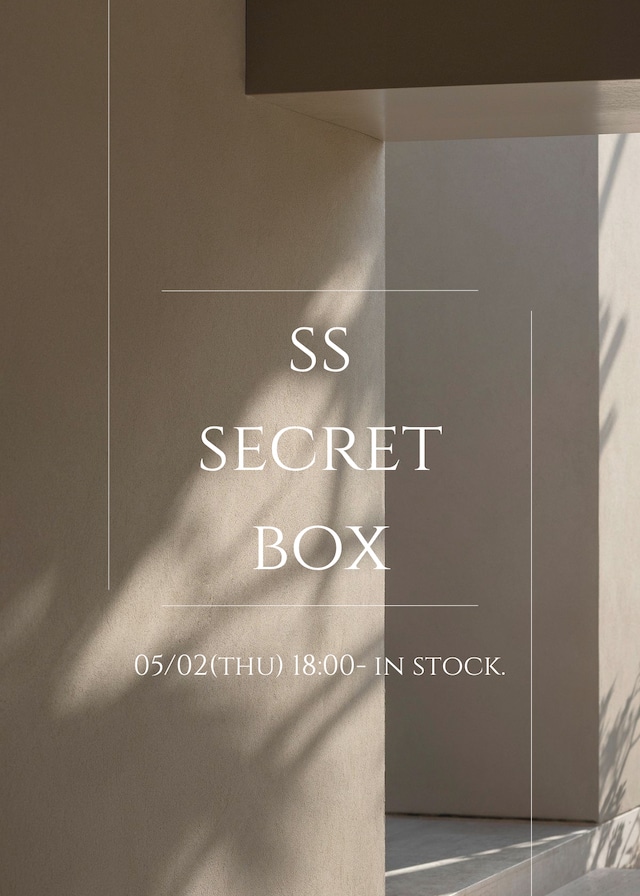 CF06 SS secret box【 数量限定 】