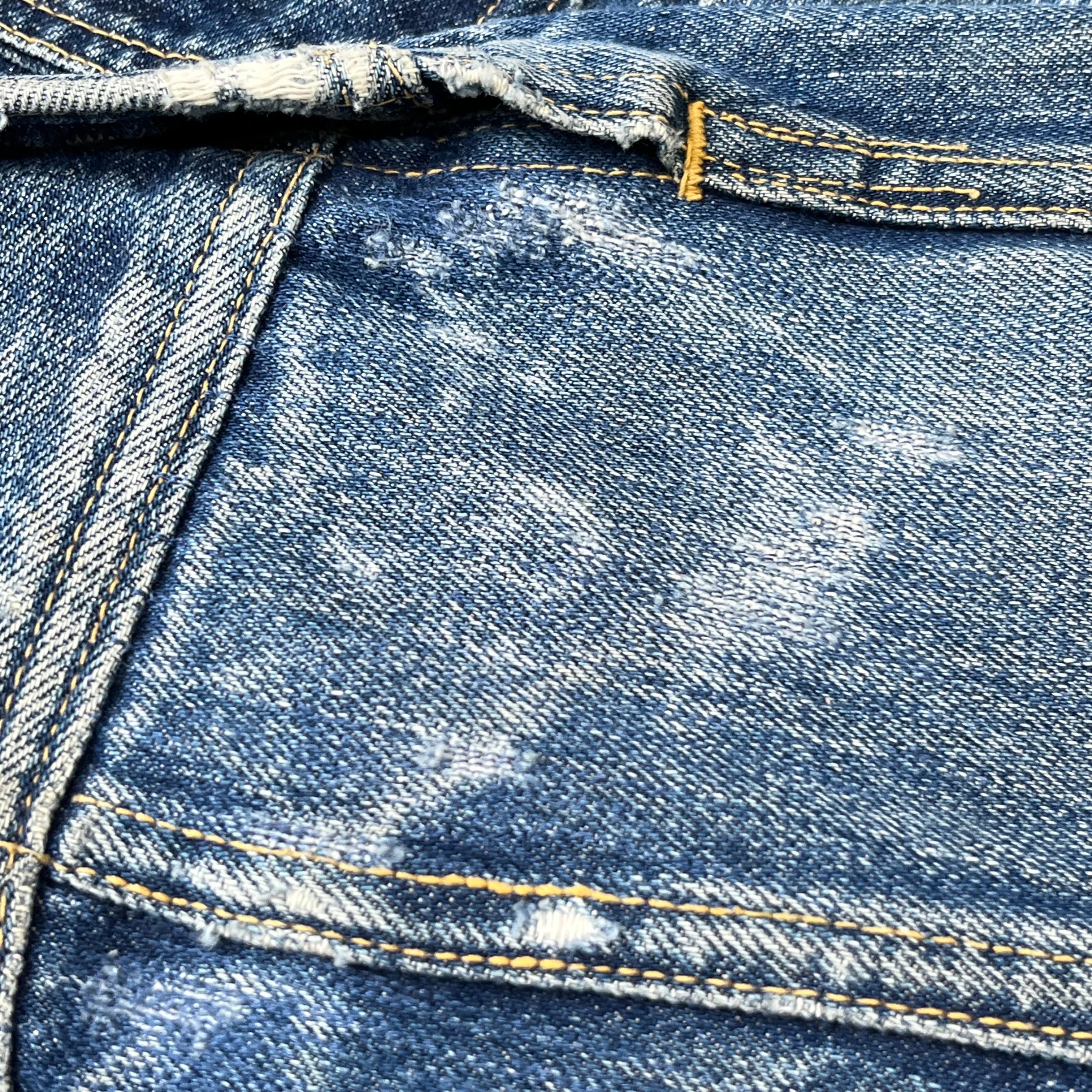 50s Tufnut 2nd Type Denim Jacket cinch buckle 50年代 タフナッツ