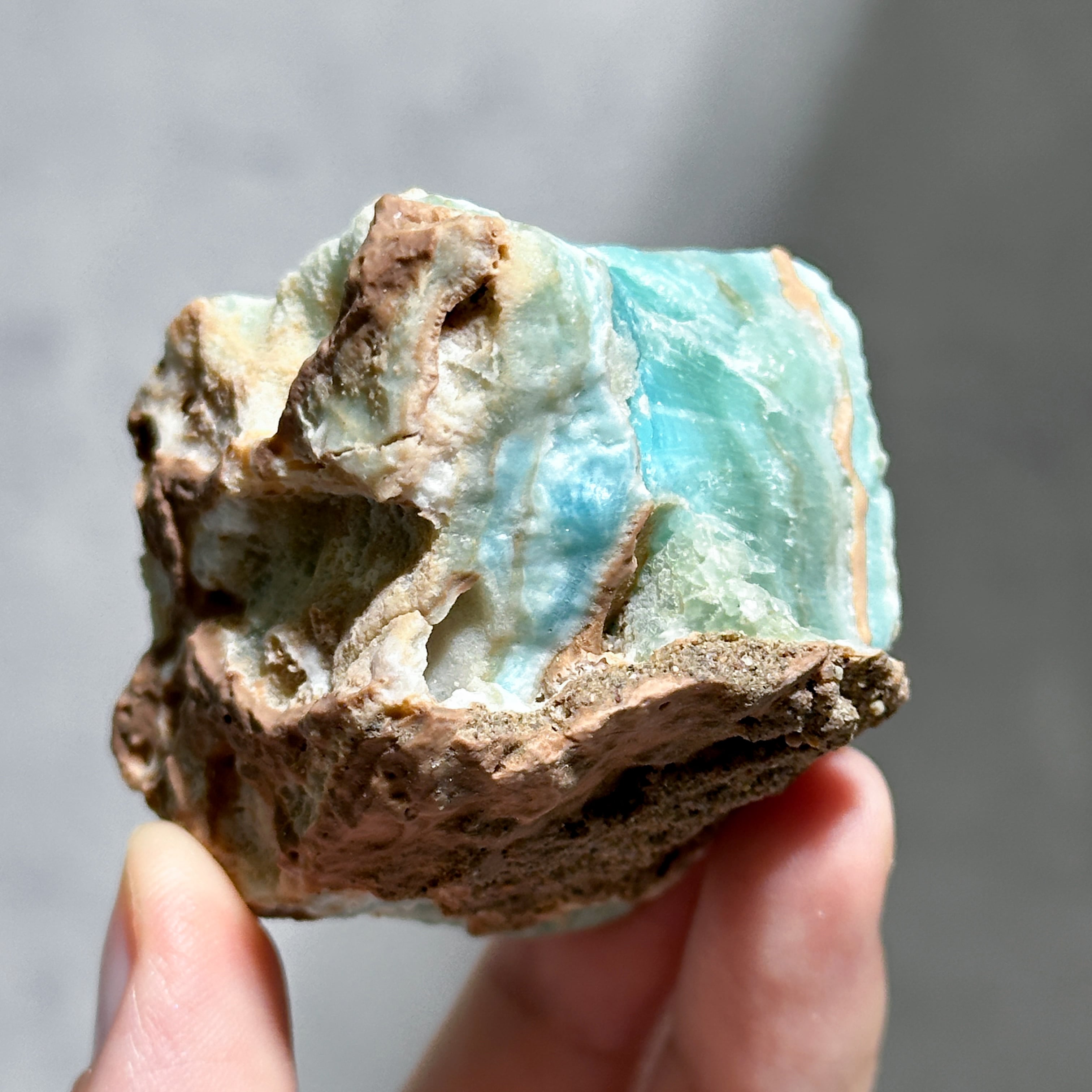 ブルーアラゴナイト 原石83◇ Blue Aragonite ◇天然石・鉱物