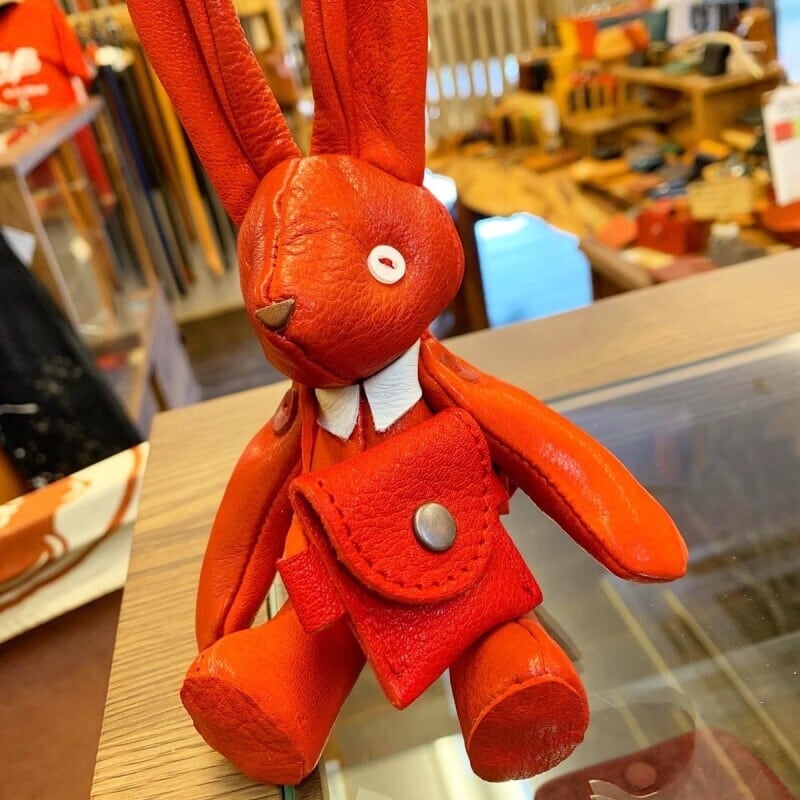 ベルズベア&ベルズラビット専用　ジビエレザー鹿革ショルダーバッグ