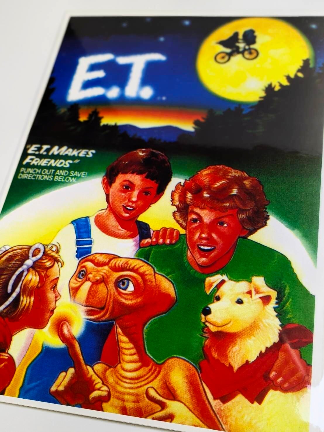 送料無料！ちょうどいいB4ポスター【E.T.】〚アメリカン雑貨 アメトイ〛