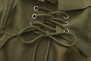 ヴィレッジ・メイデン ロングベスト&ドレスセット　ライトカラー　M25191