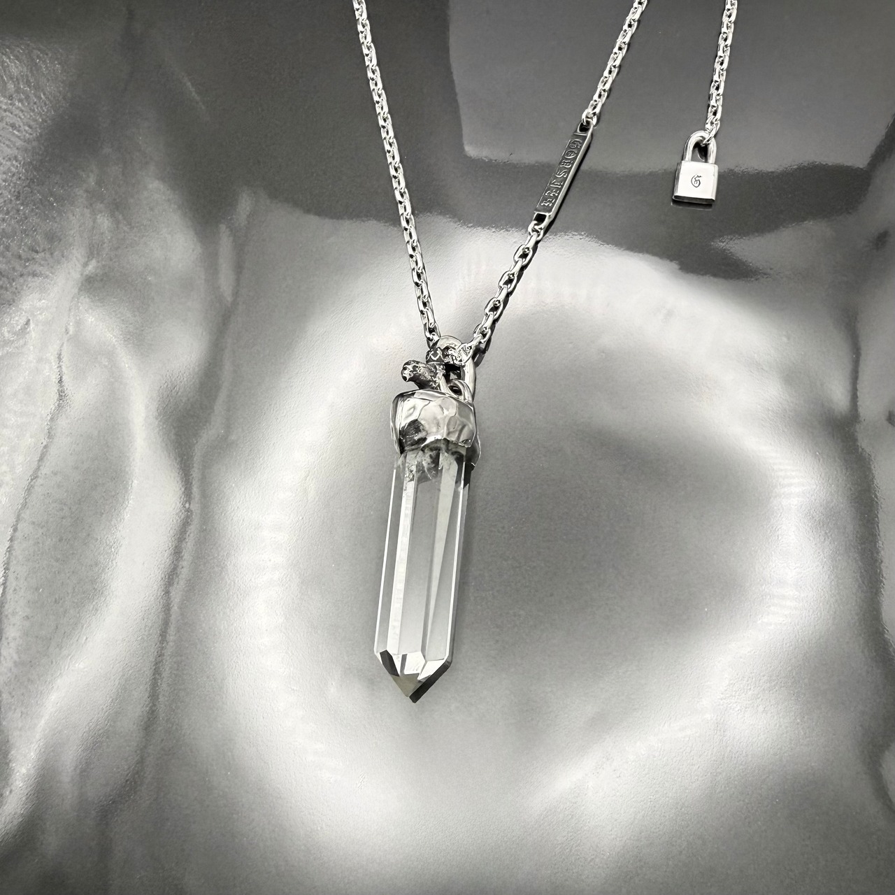 One off CHAIN NECKLACE [QUARTZ] with EAGLE / 限定商品 クオーツ チェーンネックレス・イーグル