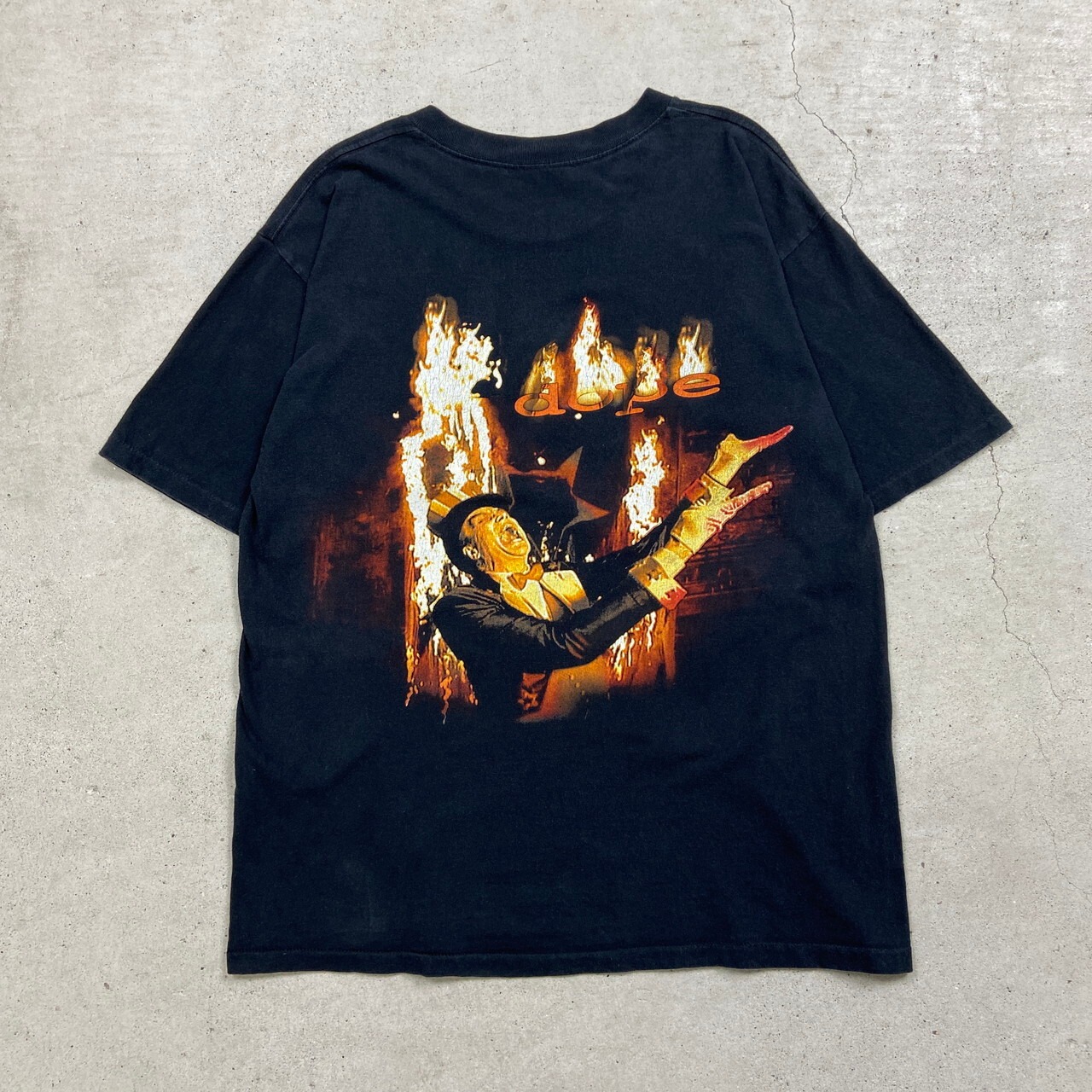 90年代 DOPE ドープ バンドTシャツ バンT ニューメタル メンズXL相当 