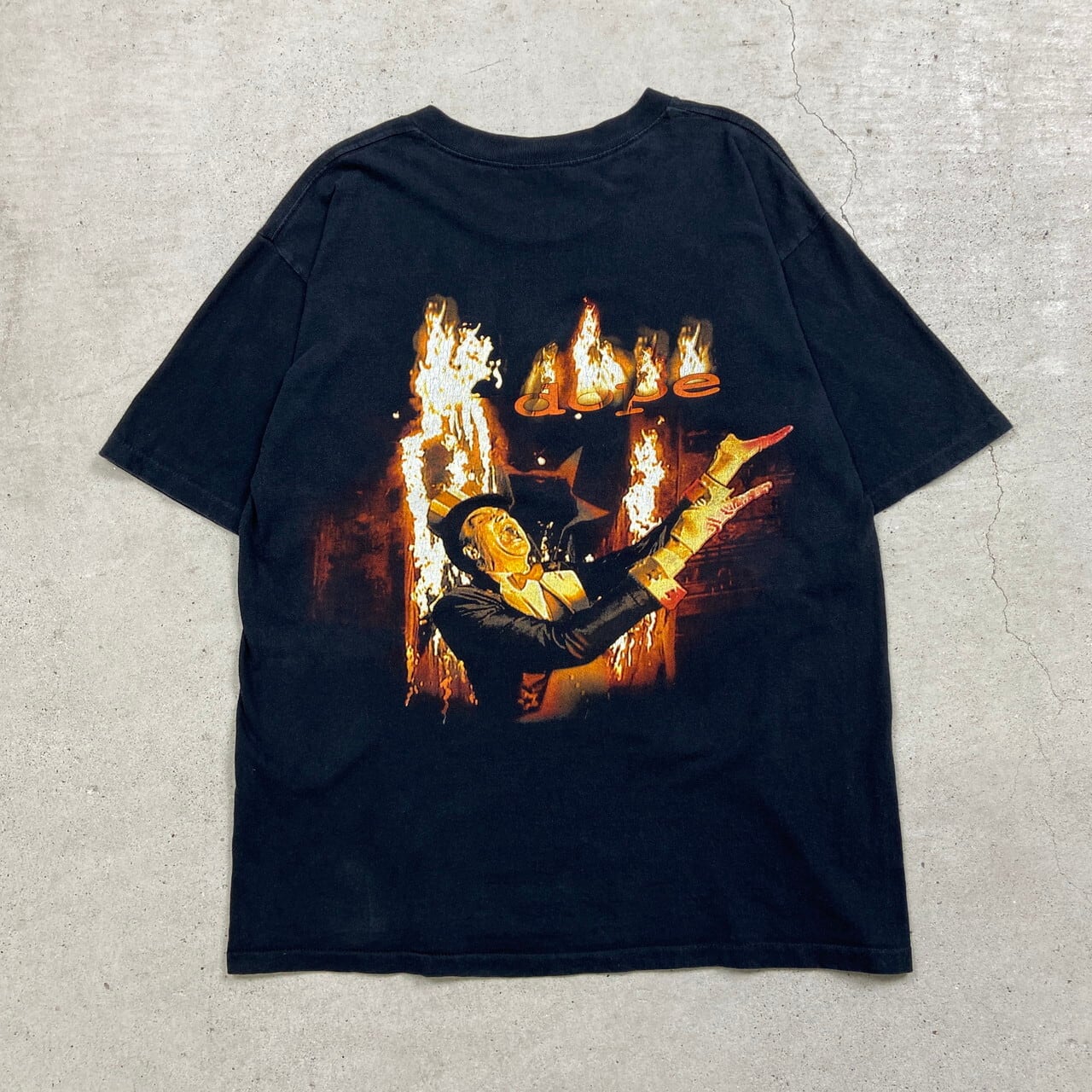 90年代 DOPE ドープ バンドTシャツ バンT ニューメタル メンズXL相当 