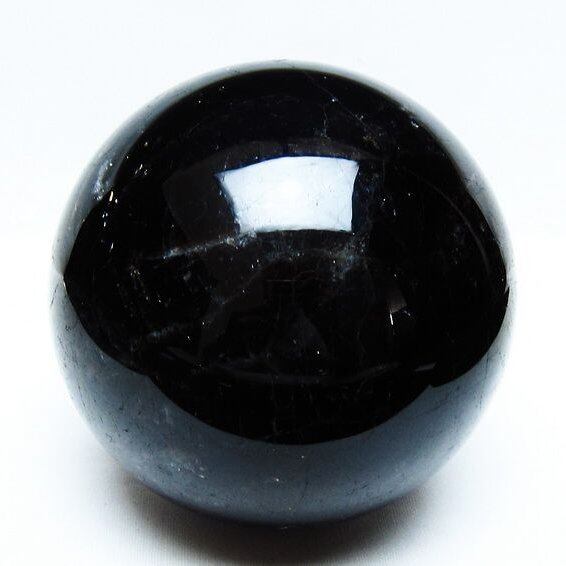 2.1Kg 黒水晶 丸玉 120mm モリオン 丸玉 モリオン スフィア 一点物 161-930