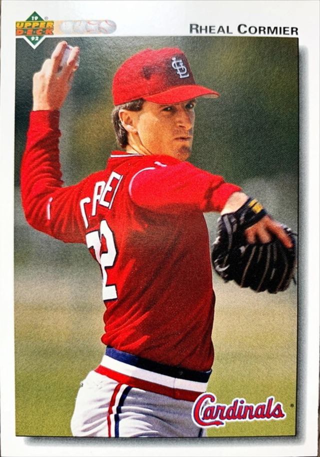 MLBカード 92UPPERDECK Rheal Cormier #574 CARDINALS