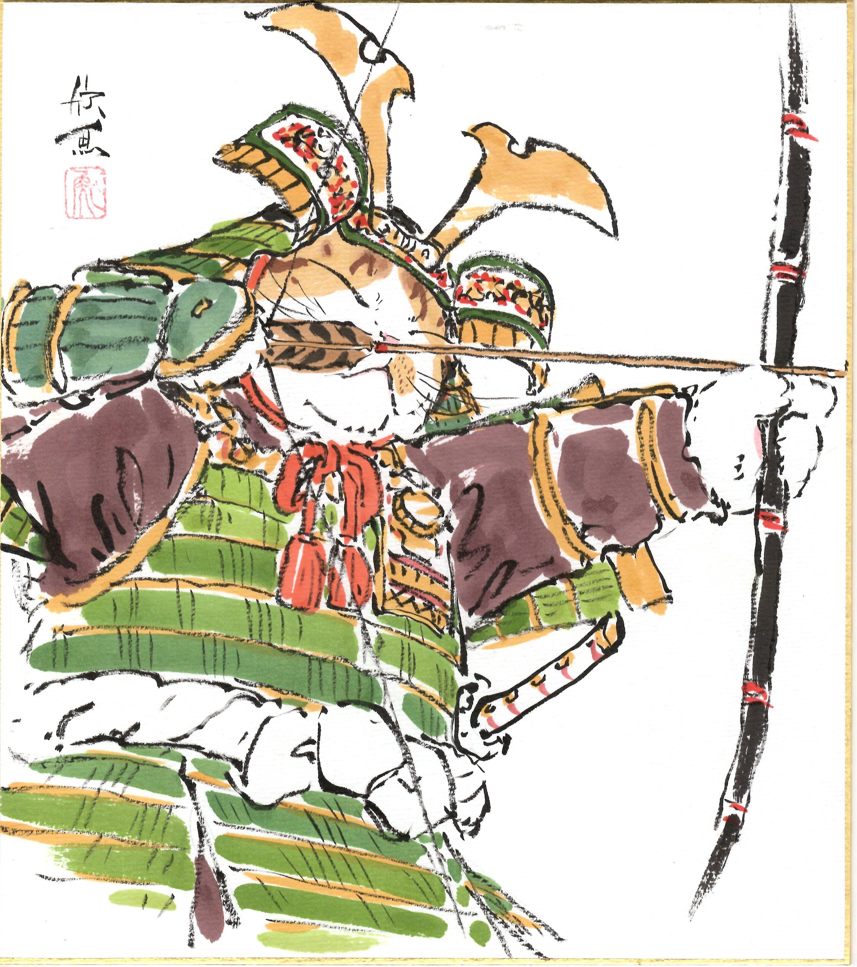中谷文魚「桜」色紙絵 | 吉村唐木店 WEBSHOP
