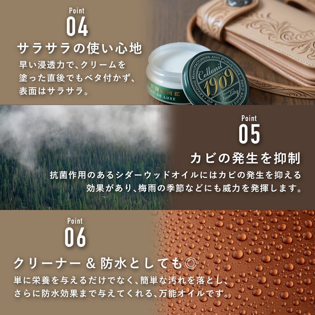 Collonil コロニル 1909レザーケアセット レトロ缶 | ケイシイズ