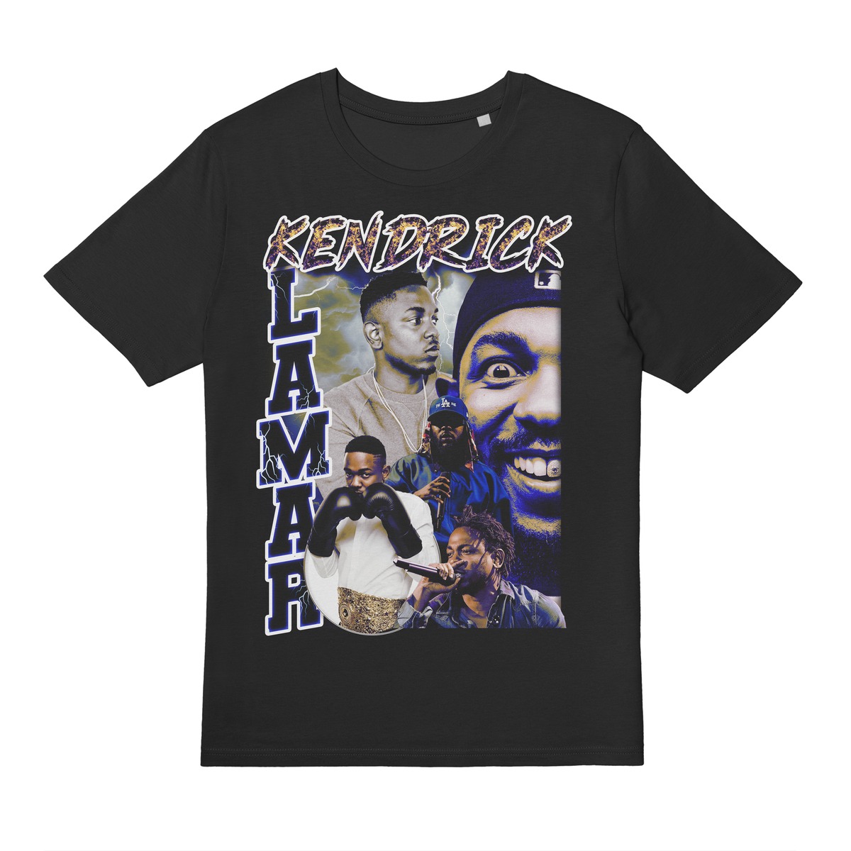 KENDRICK LAMAR rap-t S/S TEE (black/white) | 【公式】Unknown Clothing