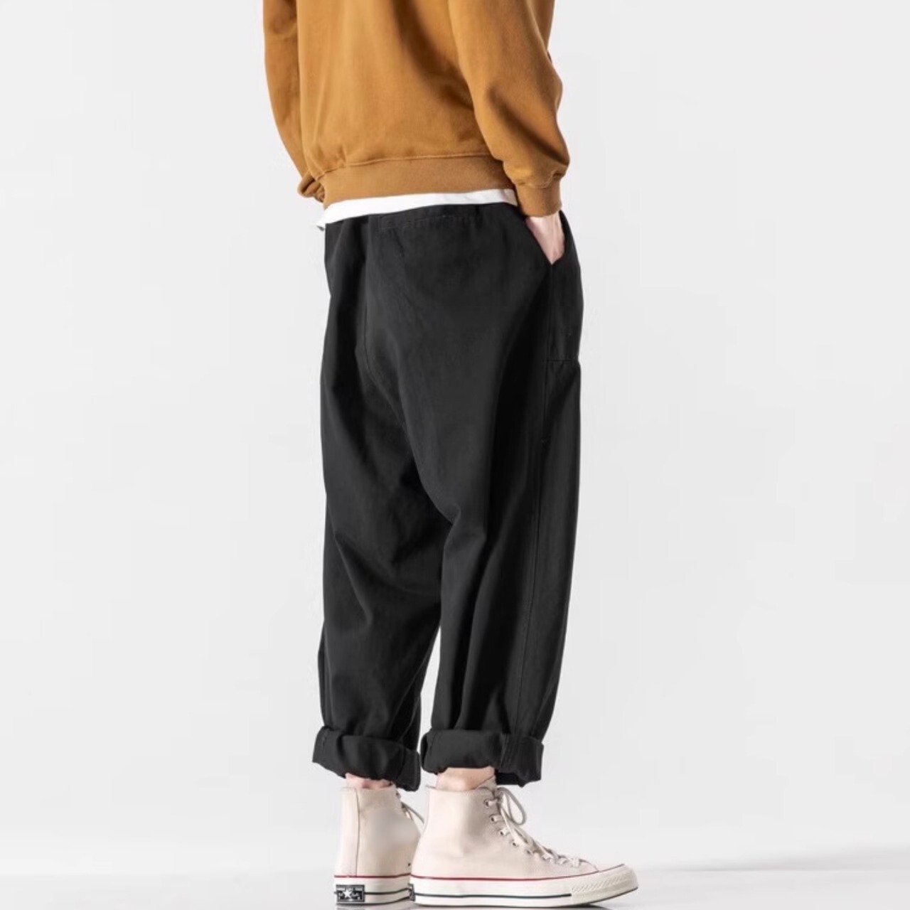 リラックスシルエット ストレートパンツ af0001