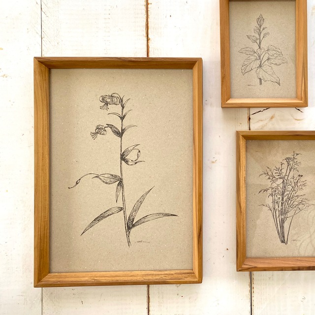 チーク材フレーム A4サイズ